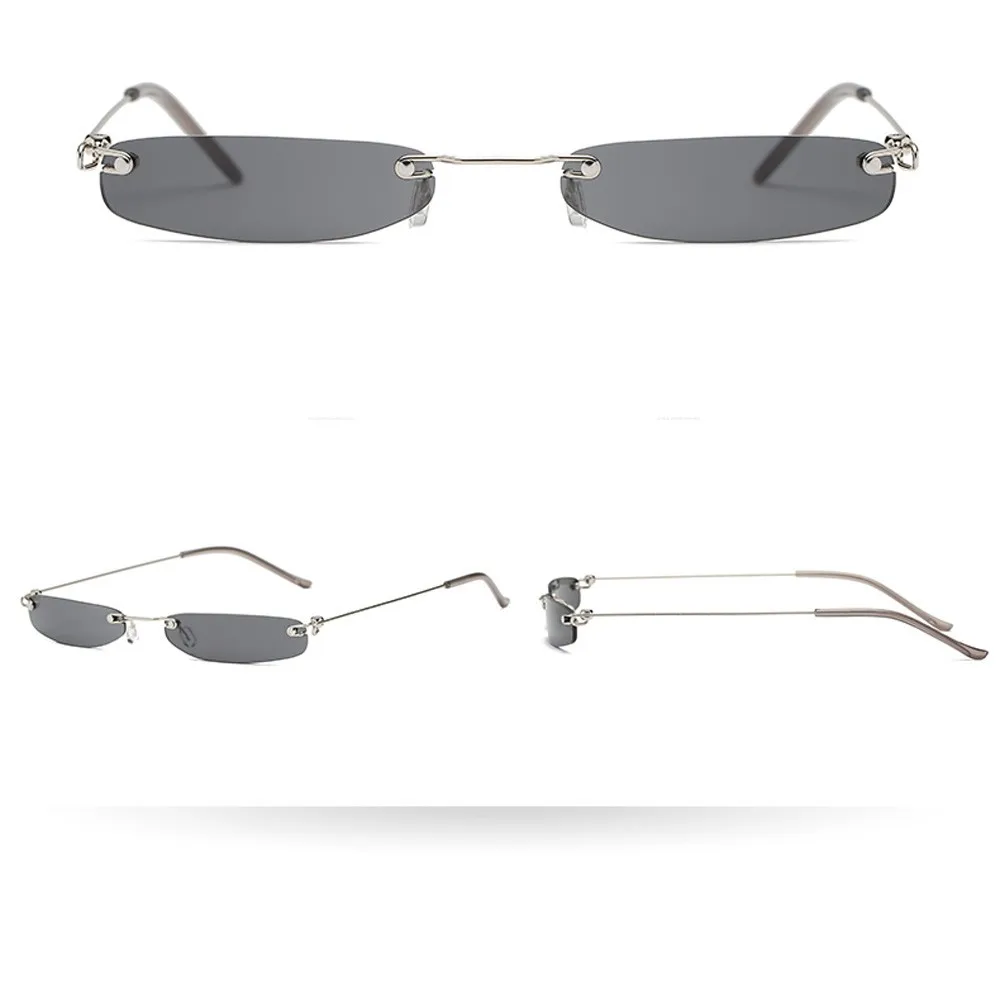 Новые женские мужские Ретро прозрачные маленькие очки ретро модные 4,15