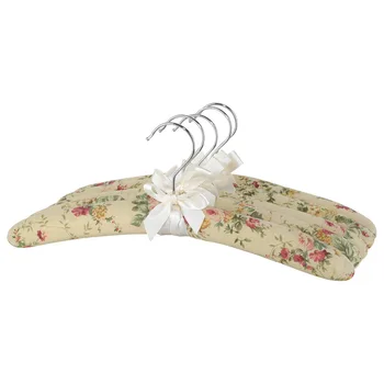 

Neoviva Women Clothes Hanger with Soft Padding for Wedding Dress, Pack of 5, Wet Forest Rose Bridesmaid Gift Hangers for Clothes