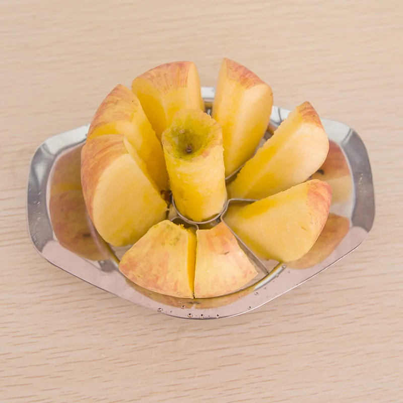 

2017 Stainless Steel Apple Slicer Kitchen Gadget Kitchen Accessories Apple Slicer Cutter For Kitchen Fruit & Vegetable Tools