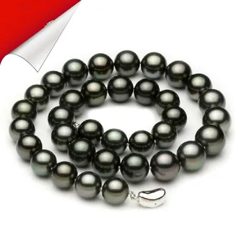 

Chokers necklaces women Natural pearl necklace South Seas shepherd beads round 925silver Women birthday Statement Jewelry