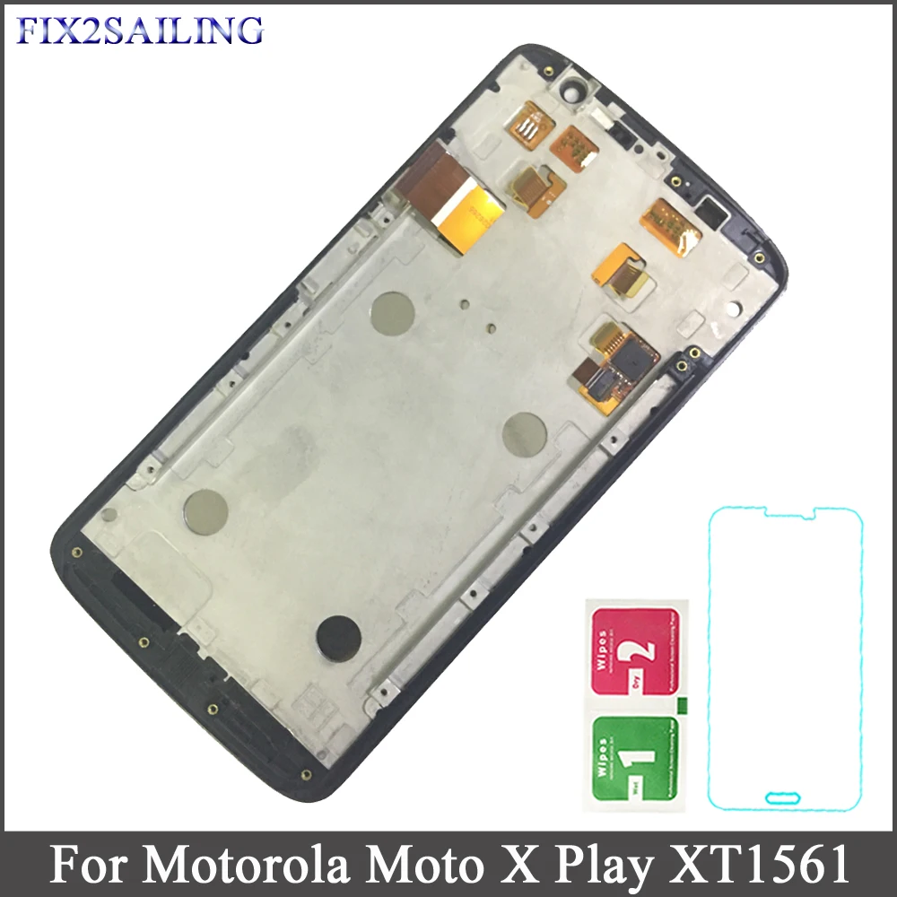 Для Motorola Moto X Play XT1561 XT1562 XT1563 ЖК-дисплей Дисплей Сенсорный экран полный комплект