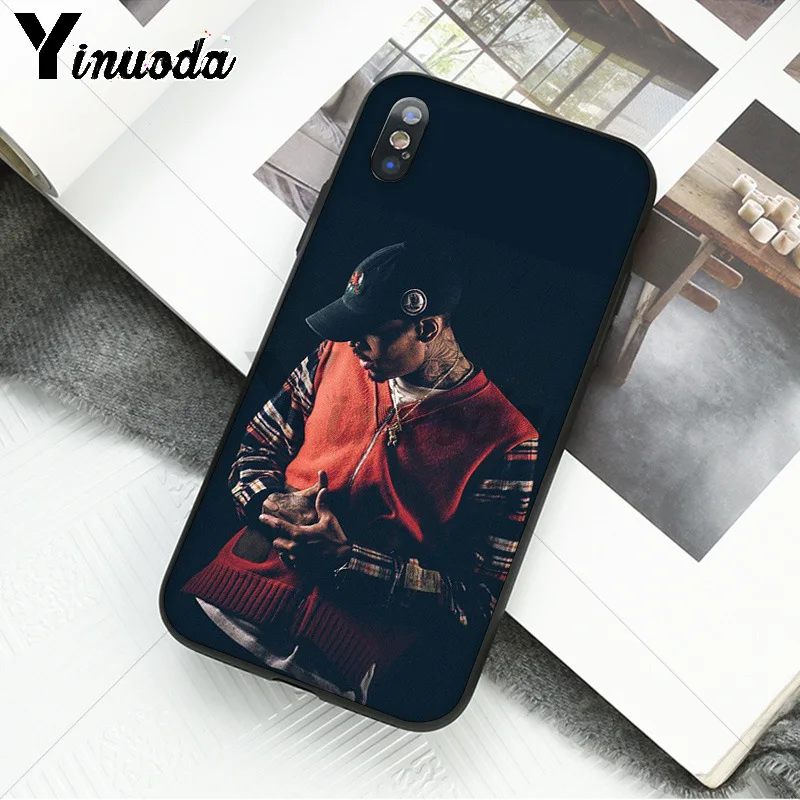 Yinuoda Chris Brown Breezy High Quality Phone Accessories Case for Apple iPhone 8 7 6 6S Plus X XS MAX 5 5S SE XR Cellphones