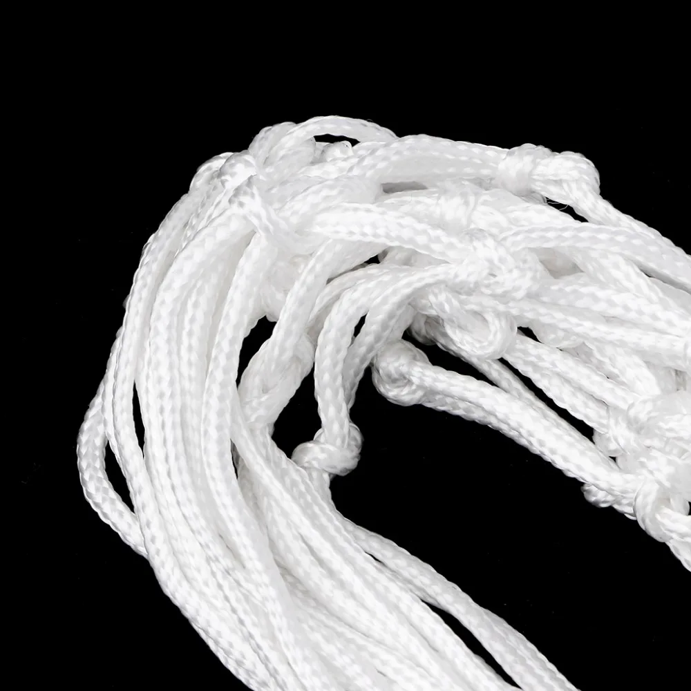 Non Whip Replacement Basketball Net Durable Nylon Hoop Goal Rim Mesh