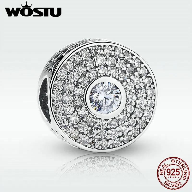 

Genuine 925 Sterling Silver Shining Radiant Splendor Charm Beads Fit Original WST Bracelet Pendant Authentic DIY Jewelry