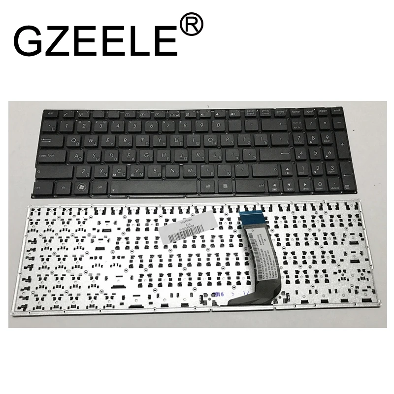 GZEELE Русская клавиатура для ASUS x556 X556U X556UA X556UB OKNBO-6122US0Q X556UF X556UJ X556UQ X556UR X556UV RU черный