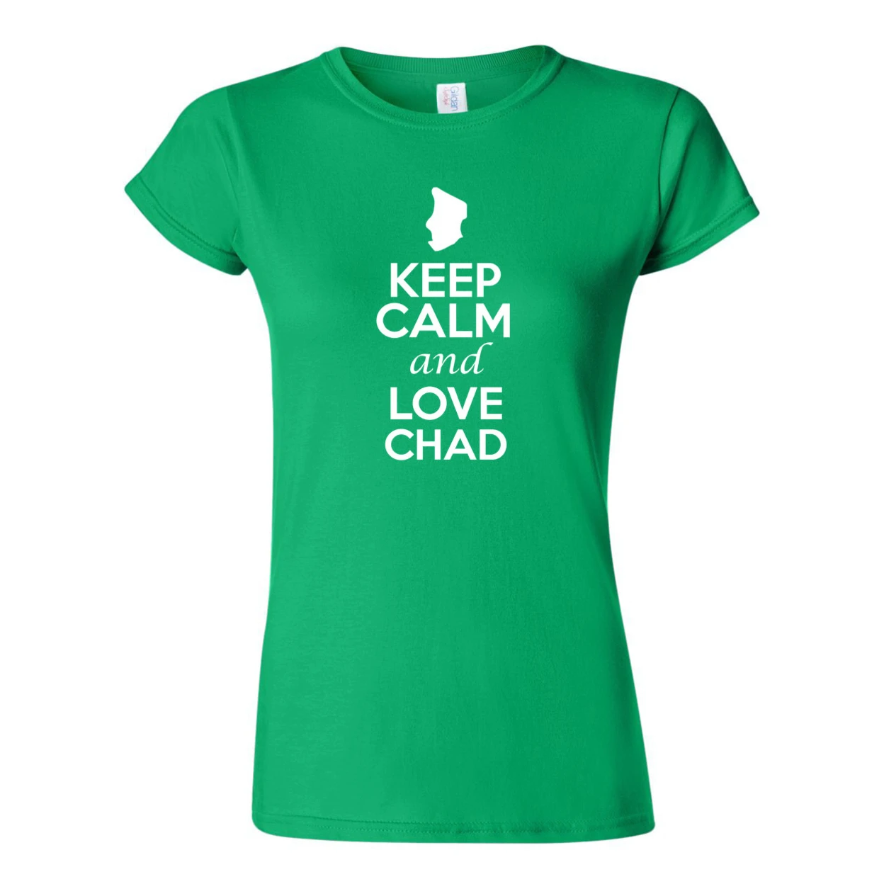 Junior Keep Calm And Love Chad Country Patriotic Novelty T-Shirt Tee 1256 (2)