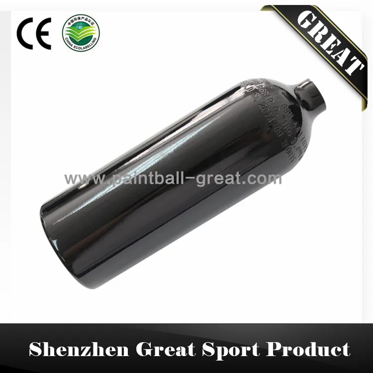 

GREAT Paintball 0.8L 20oz Co2 Tank / Cylinder with or without On Off Valve