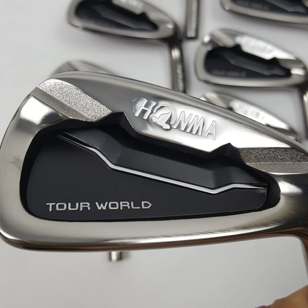 Утюги для гольфа HONMA Tour World TW737p iron group 4-11 S(9 шт.) черная голова стальной вал