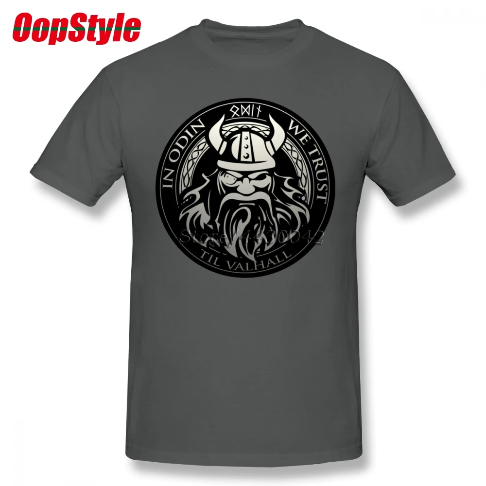 Мужская хлопковая футболка Vikings Sons Of Odin большие размеры 4XL 5XL 6XL Camiseta | одежда