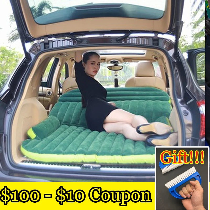  DHL Free Shipping Big Size Car Inflatable Bed Outdoor travel SEX car air mattress Bed Auto Supplies