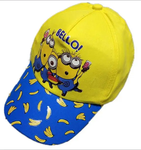 

1pcs popular cartoon yellow banana Fashion Sun Hat Casual Cosplay Baseball Cap children party gifts