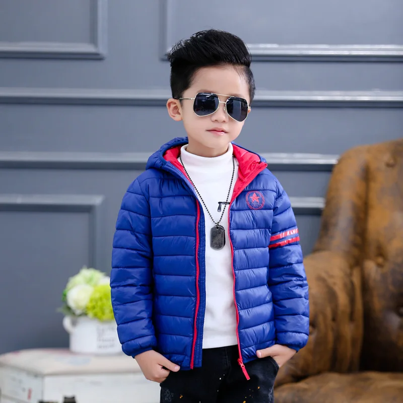 

New Arrival Fall Winter Light Duck Down Jacket For Girls & Boys Comfortable Warm Hooded Jacket Coat Boys Zipper Outfit