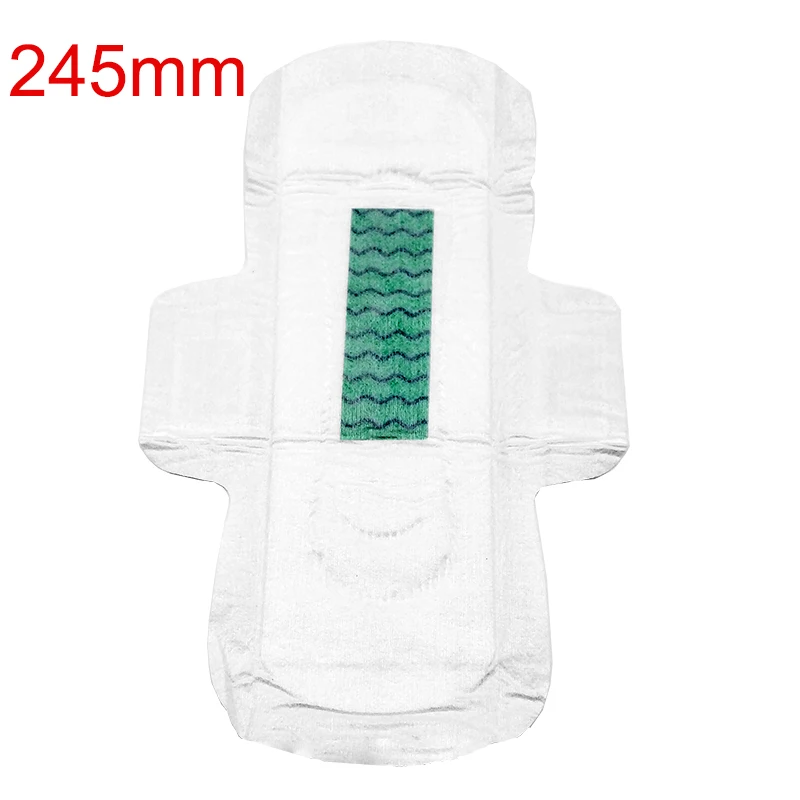 

100% Quality Guarantee 2 Packs (20 Pads) Feminine Hygiene Products Lady Anion Sanitary Napkin Cotton Menstrual Pad for Women