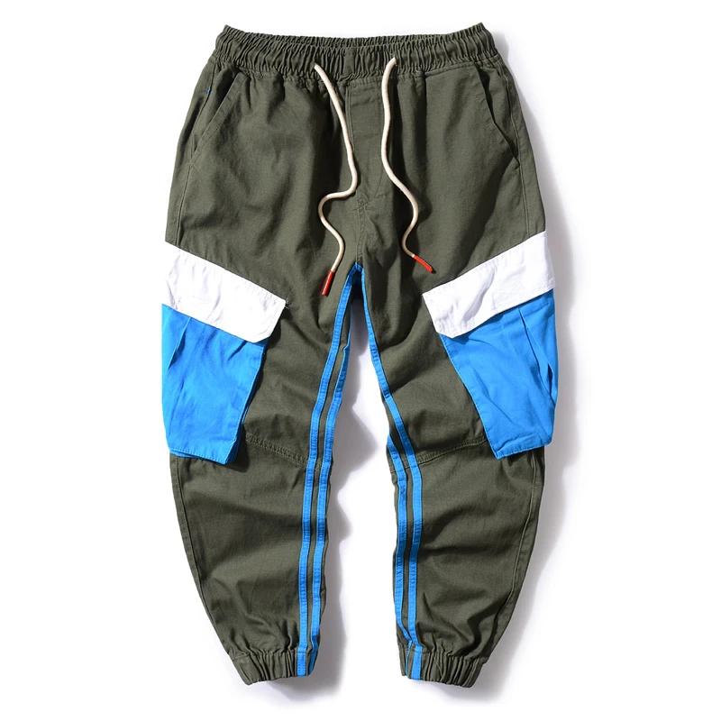 01-9 SharkPrint Joggers streetwear hip hop pants men