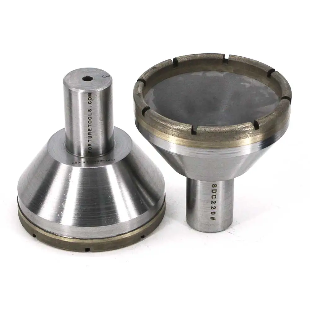 Sintered diamond milling wheel with shank and water cooling hole for optical components glass ceramic agate stone M011 DZ Sintered diamond milling wheel with shank and water cooling hole for optical components glass ceramic agate stone M011 DZ