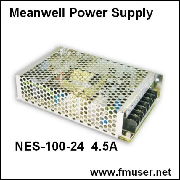 Подлинный MeanWell 100 Вт Один выход импульсный источник питания NES 24 В 4.5A