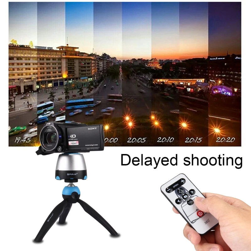 360 Panoramic Tripod Head dslr Tripod Mount GoPro Clamp Phone Clamp