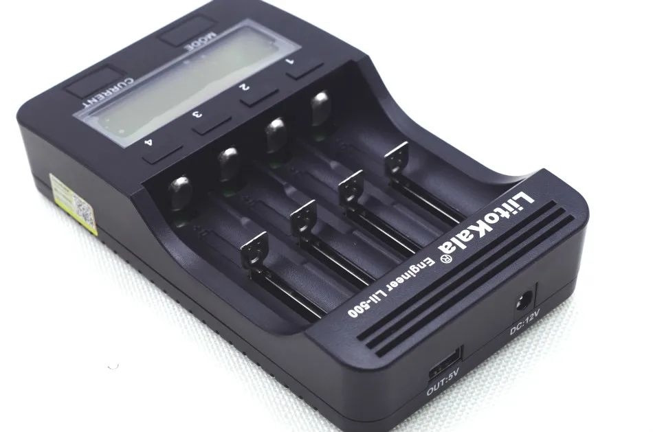 Liitokala-carregador de Pilhas Baterias de Lítio Lcd para 3.7v Cilíndricas 18640 v aa Aaa Nimh Lii500 18650 26650 18500 - Image 3