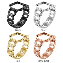 1 шт. Запасные детали для замены металлического сплава со стразами часы с яркими украшениями Bling Браслет ремешок на запястье с рамкой для Fitbit Blaze умный ремешок для часов