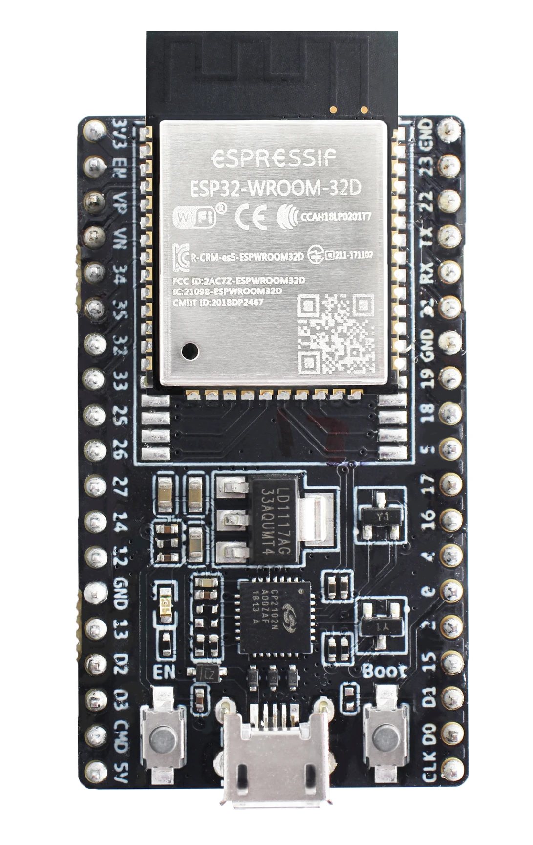 

ESP32-DevKitC (core board development board)