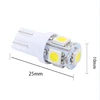 10 шт. w5w led T10 Светодиодные лампы 5 SMD 5050 led 194 168 Автомобильные Боковые клиновидные задние лампы для парковки СВЕТОДИОДНЫЕ номерные знаки ► Фото 3/6