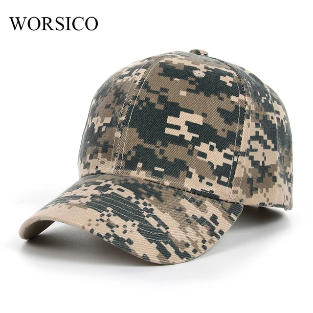 Worsico камуфляж Бейсболки для женщин Army Snapback Hat для мужские Кепки Gorra Casquette Bone SWAG Кепки папа шляпа Прямая доставка