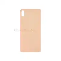 50pcs/lot DHL For iPhone XS MAX Back Battery Cover Rear Door Glass Housing Replacement Part+Adhesive Sticker Black White Gold