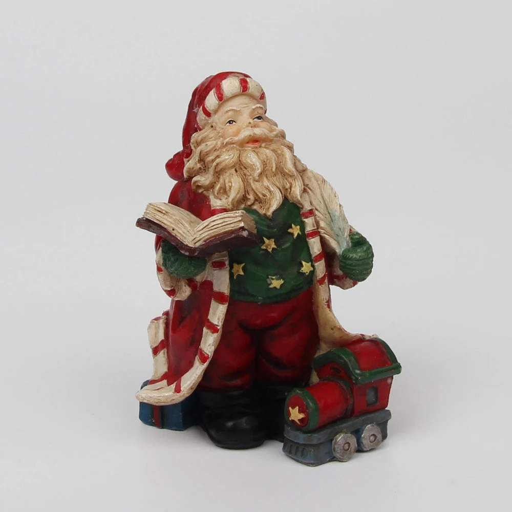 

3D Santa Claus Christmas Mold Silicone Soap Concrete s WC014