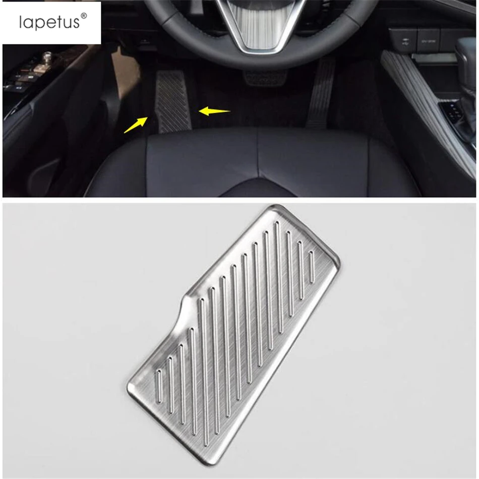 Аксессуары Lapetus подходят для Toyota Avalon 2019 2020 нержавеющая сталь левая ножная педаль