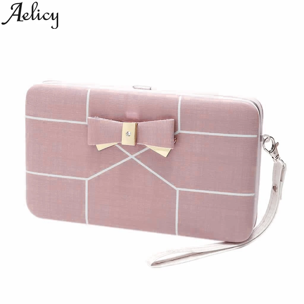 Aelicy/Модный женский кошелек для ланча, вечерние кошельки-пакеты, клатч на молнии, держатель для кредитных карт, складная дамская сумка, сумка для мобильного телефона - Цвет: PP