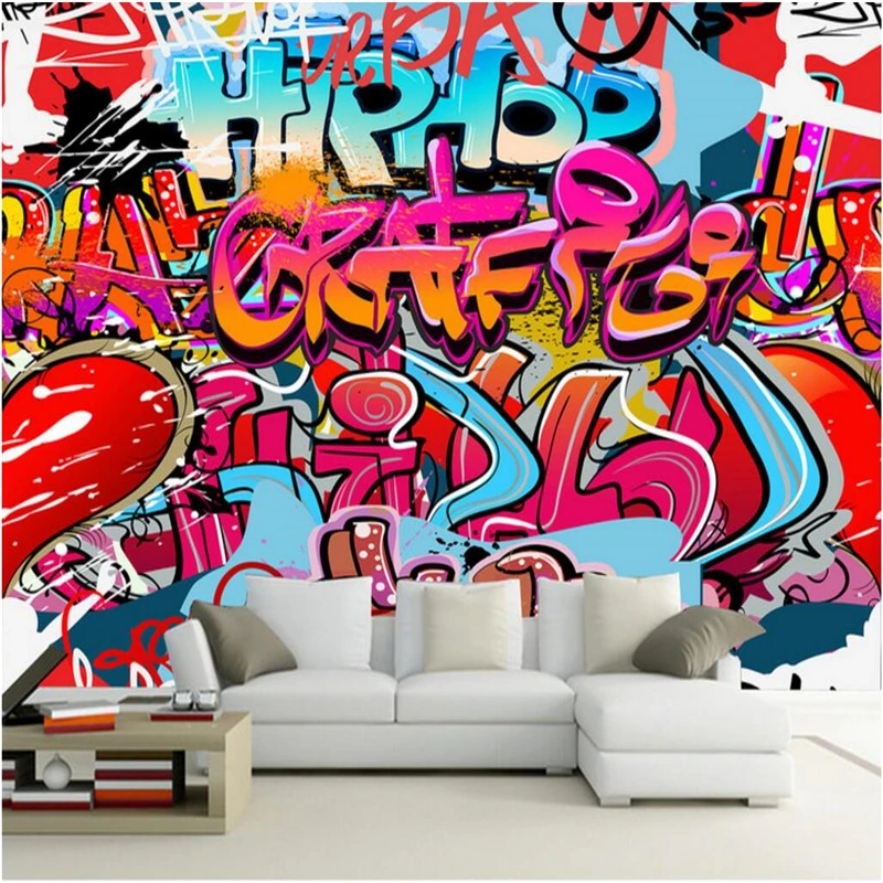 beibehang wallpaper  wall murals wall stickers  colorful 