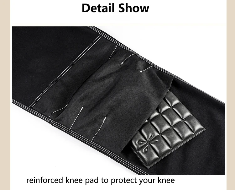 CCGK Men working pants multi pockets work trousers with removable eva knee pads high quality worker mechanic cargo work pants (15)