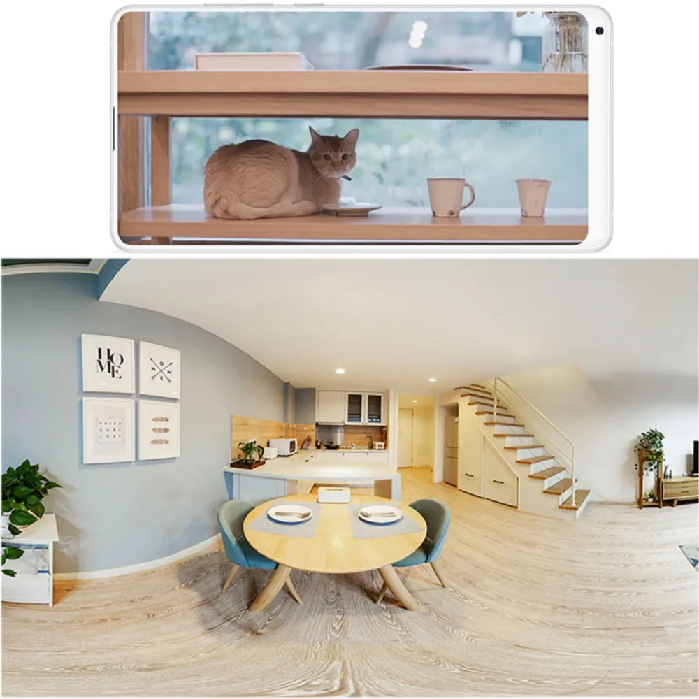 Original Xiaomi Mijia Smart IP Camera HD 1080P 360 Degree View AI Motion Detection Night Vision Wir