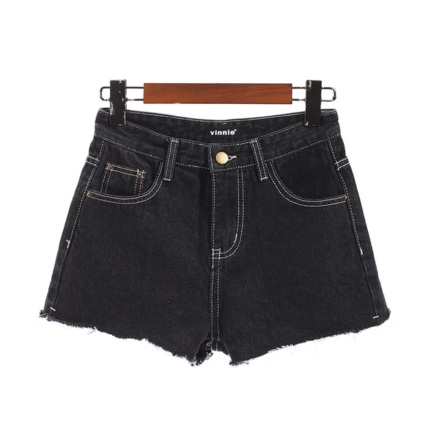 Women Fashion Sexy Short Jeans Korean Style Female High Waist Shorts ...