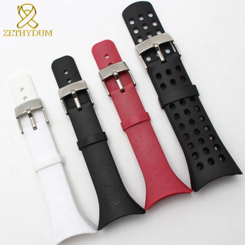 

Smart watch band Silicone watchband Rubber wristband bracelet 27 28mm for SUUNTO M1 M2 M4 M5 watch strap wristwatches belt
