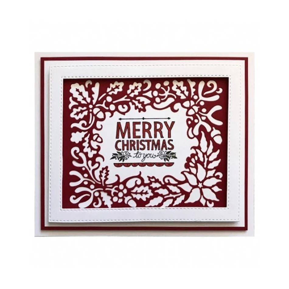 

Eastshape Hollow Flower Frame Dies Flowers Metal Cutting Dies DIY Scrapbooking Embossing Paper Cards Making Decorative Crafts