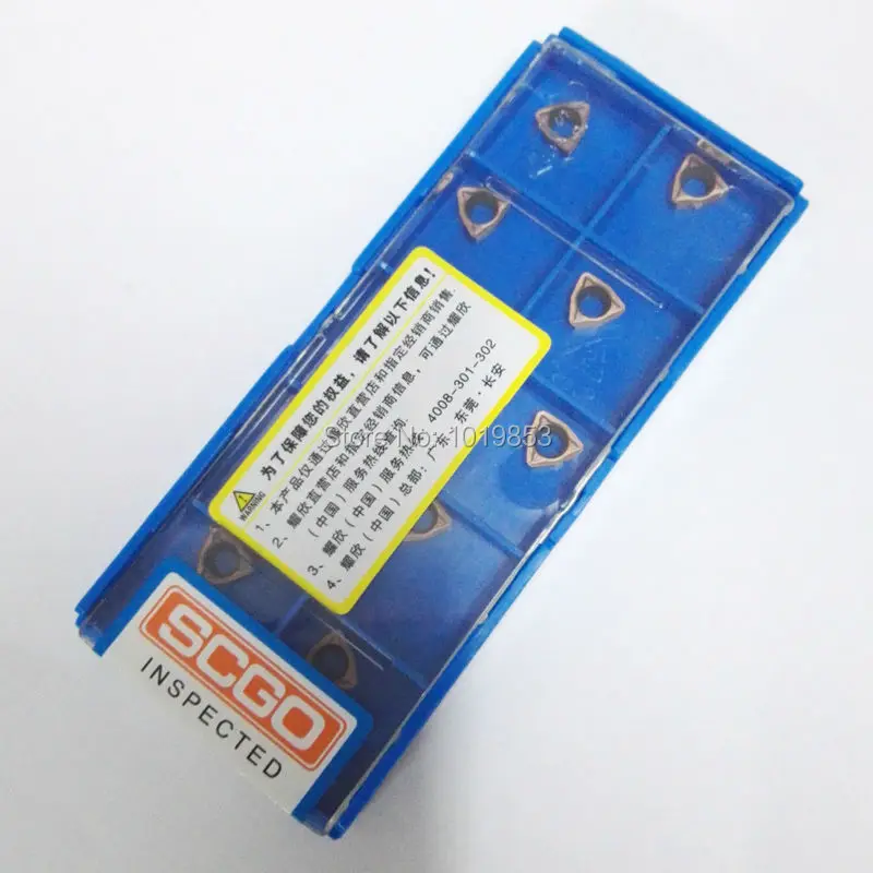 

WCMX 030208 GP8025 carbide inserts for U drill high speed drill and rapid drill hole machining