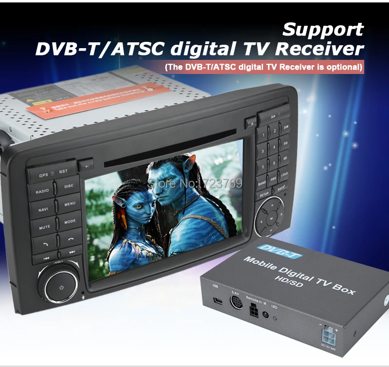 Clearance 16 GB Flash, 4 Core, 1024X600 Android 5.1 Car DVD Player for Mercedes-Benz R Class W251 with GPS Navigation System Bluetooth 15