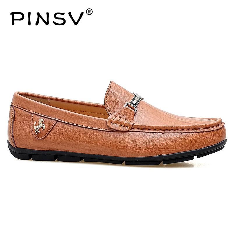 

Leather Men Loafers Large Size 38-47 Slip On Black Blue Mens Shooes Driving Moccasins Casual Male Flats