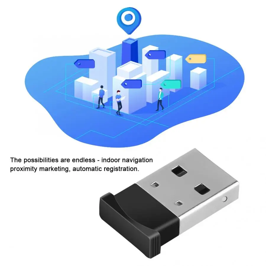 USB источник питания Mini ble 4,0 для iBeacon с Eddystone tech 305 источник питания Mini ble