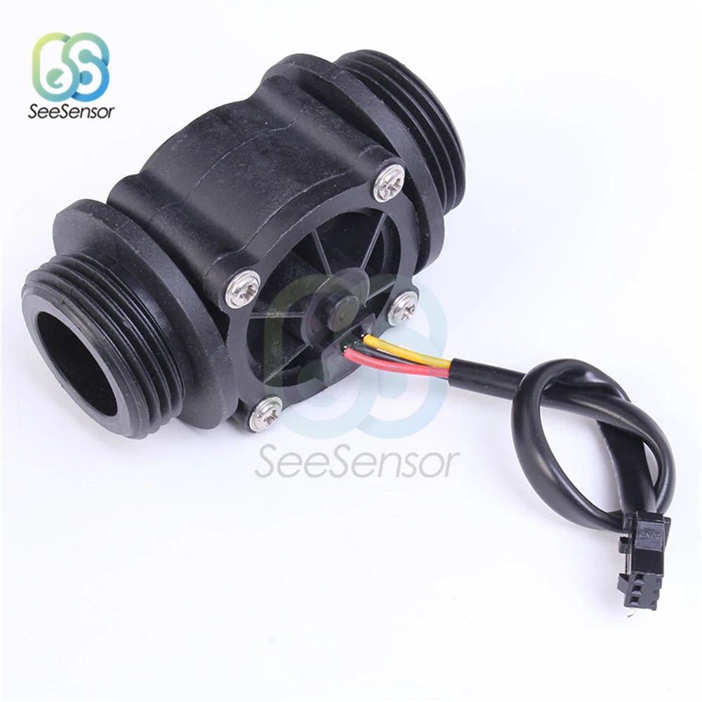 1-60L/min G1" Water Flow Sensor Switch Water Controller 1.2MPa Flow Meter Flowmeter Counter For Measurement Device