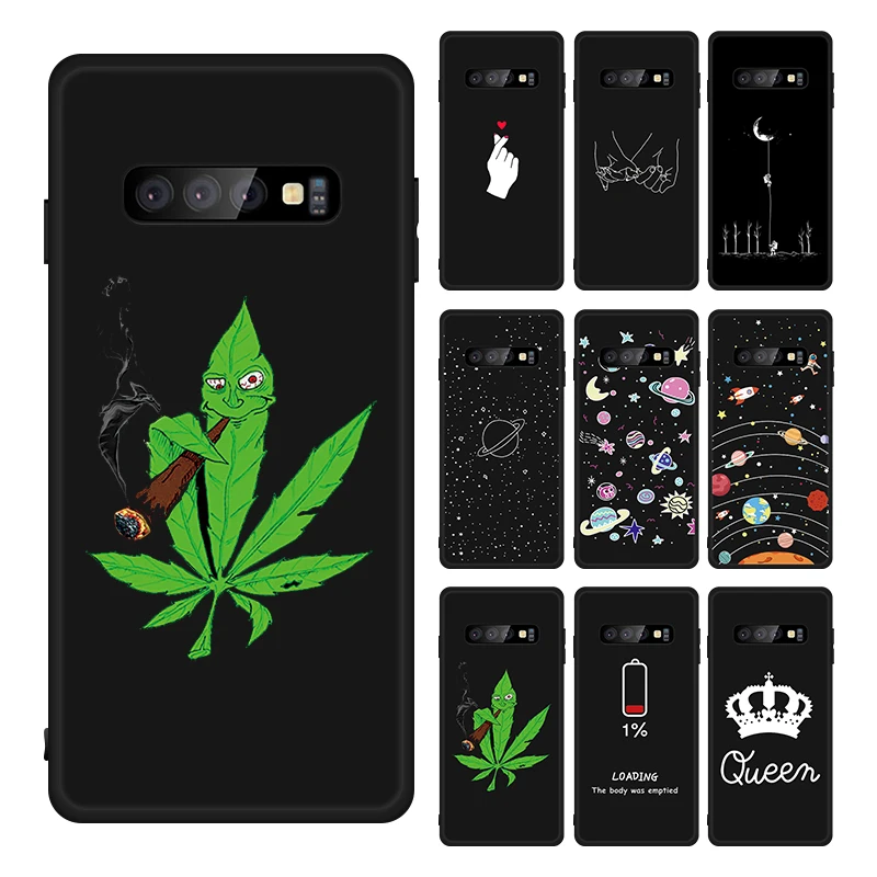 Чехол для Samsung S10 Модный узор ТПУ чехол телефона Galaxy S9 S8 Plus S10E силиконовый матовый