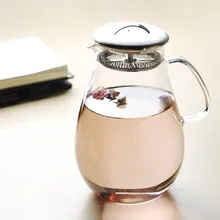 1 предмет, новинка, большая емкость стеклянный чайник 3 шт./компл. 1 шт. 1900 мл горшок+ 2 шт. 150 мл чашки специальная распродажа OL 0126