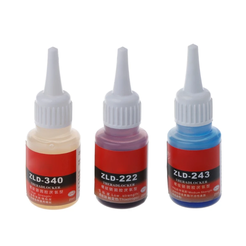 

New Anaerobic 243 222 340 Screw Liquid Glue Fixed Prevent Screw Rust Loose Fixed