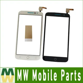 

1PC/Lot For Alcatel One Touch Pop 2 OT7044 7044 7044Y 7044A Touch Screen Replacement Part Black White Color With tape
