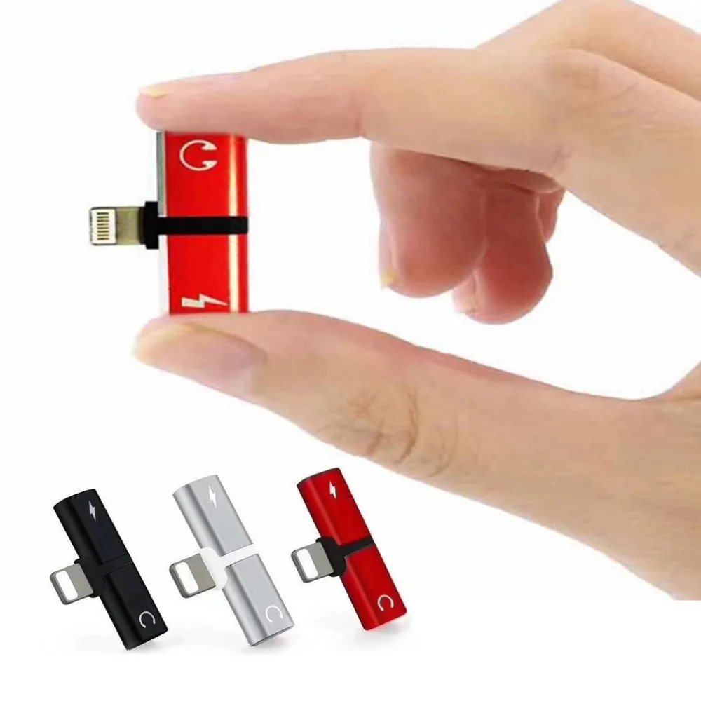 

New Splitter for Apple T-type Adapter Apple Adapter Two-in-one Charging Listening Song Audio Call Adapter
