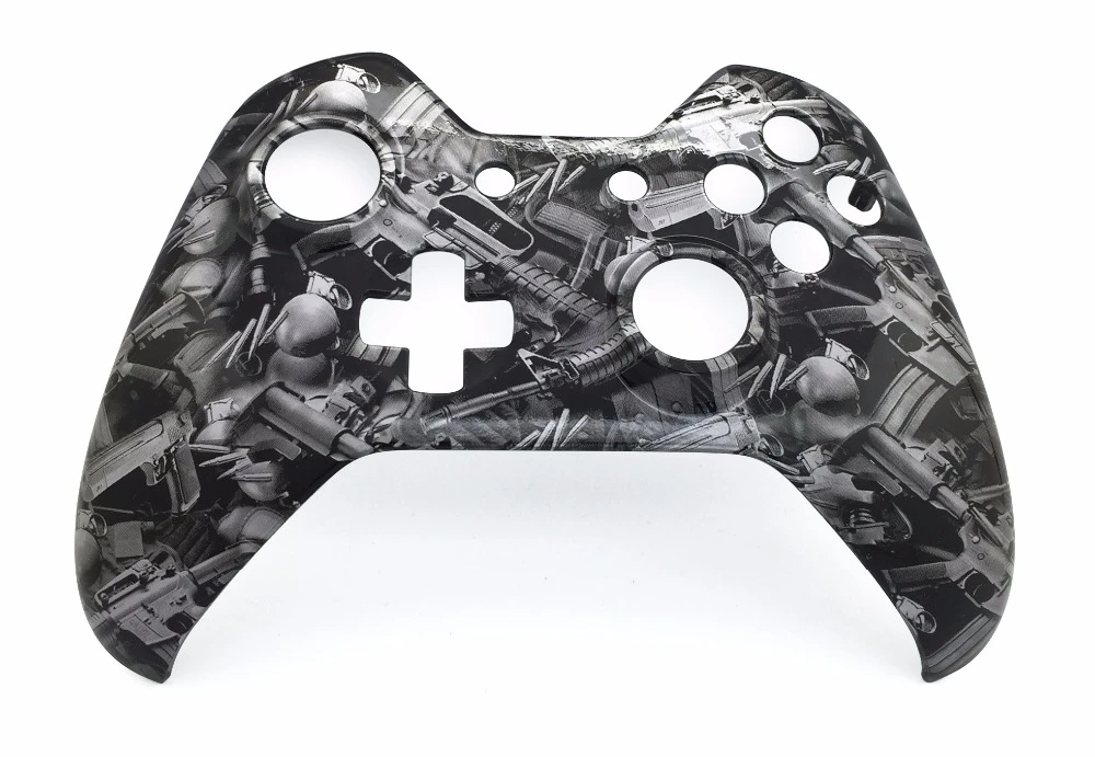 For Xbox One Controller Custom Hydro Dipped Replacement Shell Case Cover Mod Front Shell Gun Pattern Hydro Dipping Shell Caseshell Replacement Aliexpress