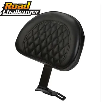 

For Harley 07-17 08 09 10 11 12 13 Fatboy FLSTF Heritage Softail Adjustable Plug In Driver Rider Seat Backrest Cushion Pad Kit