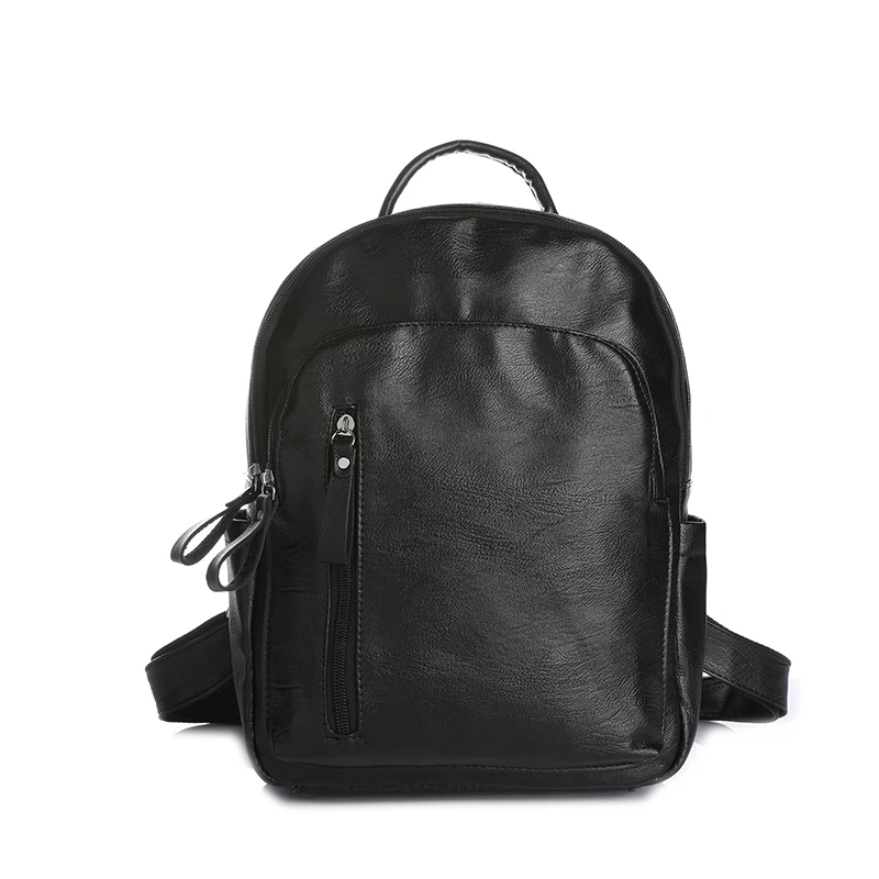 

New Fashion Backpack for Women Casual Backpack Leather School Bag Simple Style Student Book Bag Shoulder Bag Backpacks