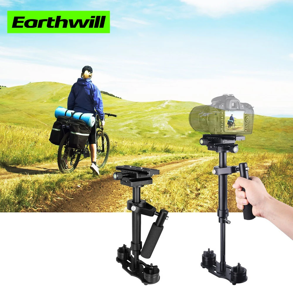 

Handheld Stabilizer Steadicam Pro Version for Camera Video DV DSLR Nikon Canon, Sony for Panasonic with Quick Release Plate